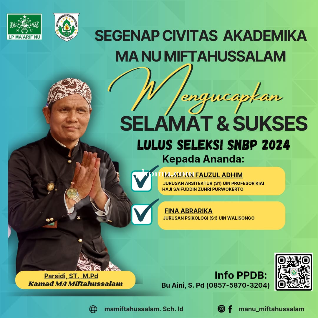 Selamat 10 Siswa MA Miftahussalam Lolos Seleksi Kuliah Jalur Prestasi selamat-10-siswa-ma-miftahussalam-lolos-seleksi-kuliah-jalur-prestasi
